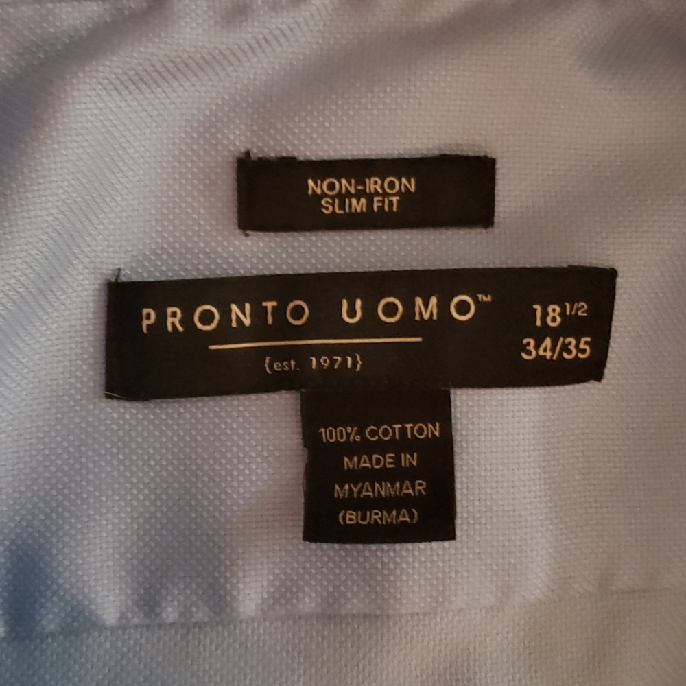 Men's Long Sleeve Dress Shirt - Picture 3 of 3